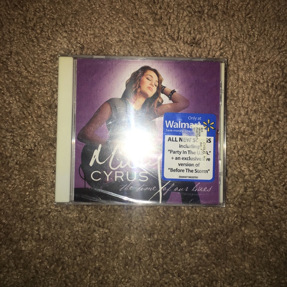 Unopened Miley Cyrus Album